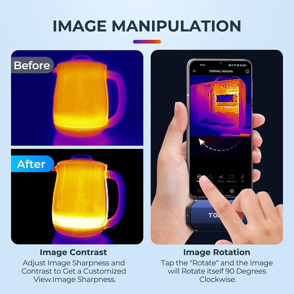 TOPDON TC001 Thermal Imaging C - Topdon Tc001 Thermal Camera review and price