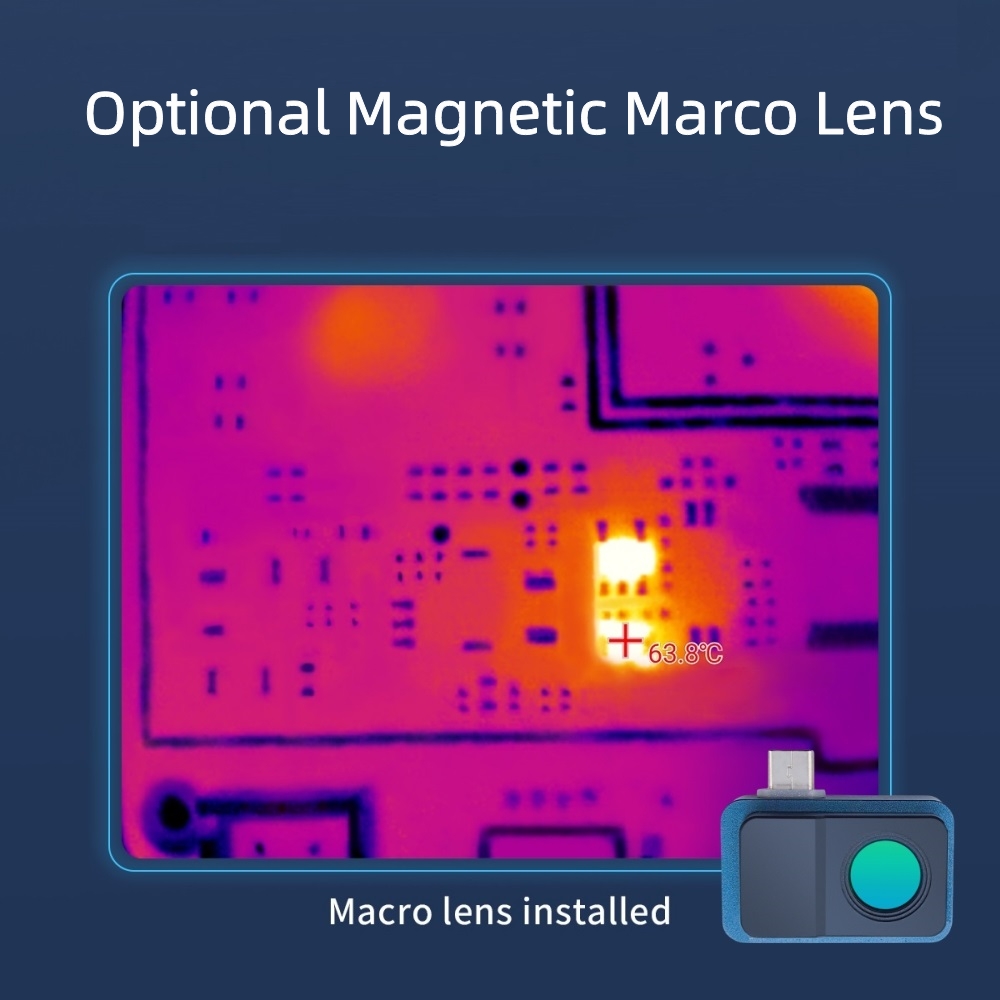 TOOLTOP T7 256*192 Android Typ - Infiray P2 Pro Macro Lens review and price