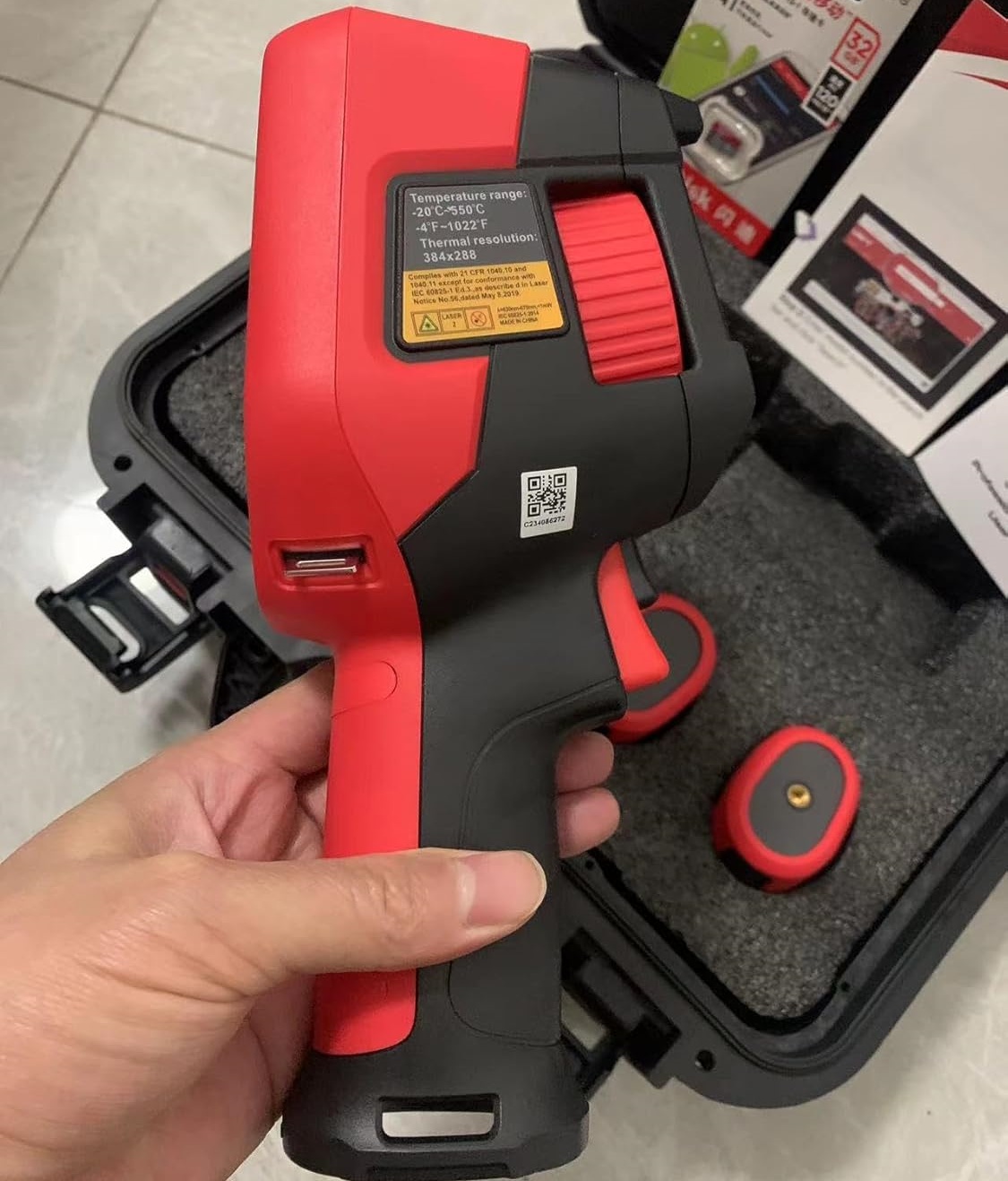 UNI-T UTi384G Professional The - Thermal Camera Type C 384X288 review and price