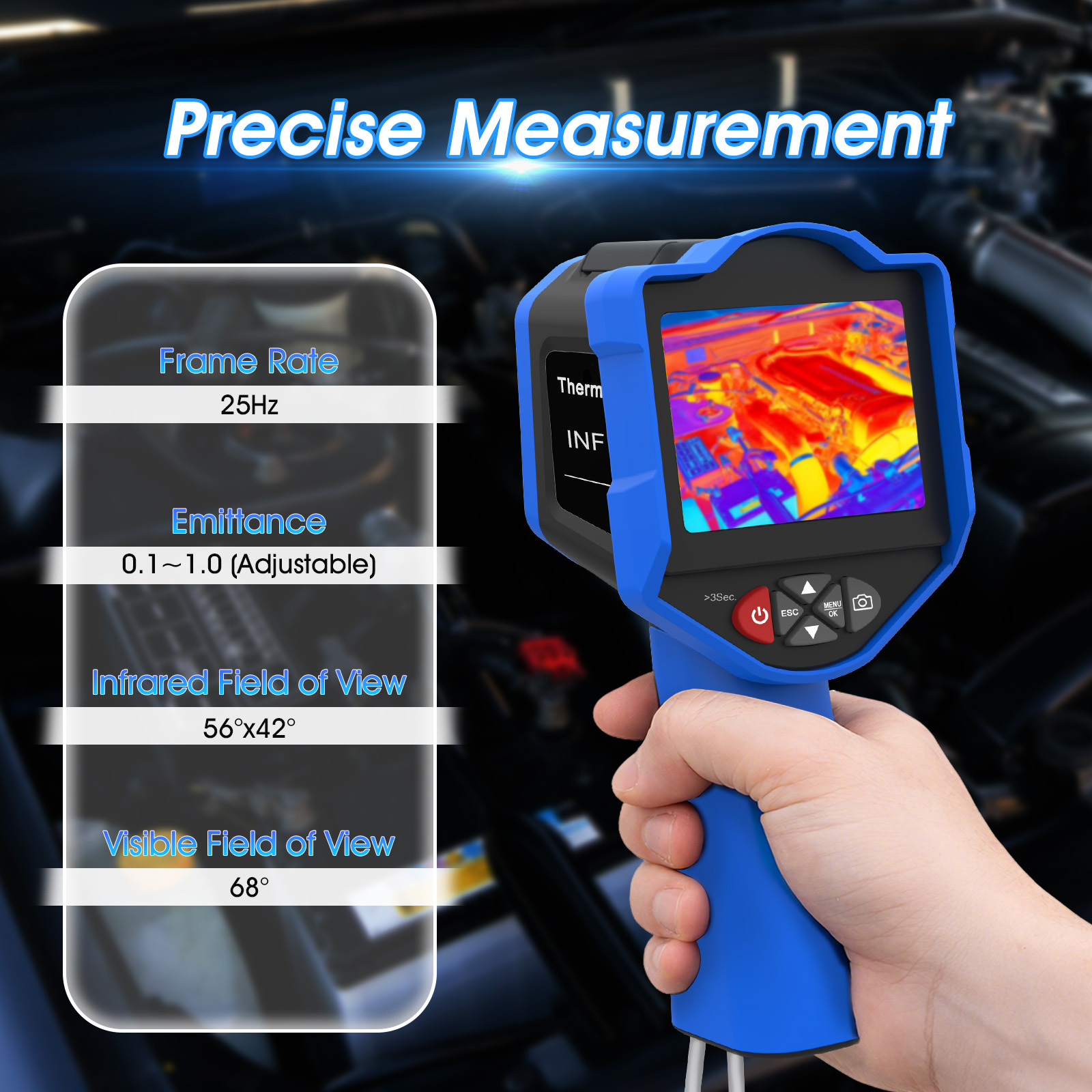 HoldPeak Thermal Imaging Camer - Thermal Imaging Camera 256X192 review and price
